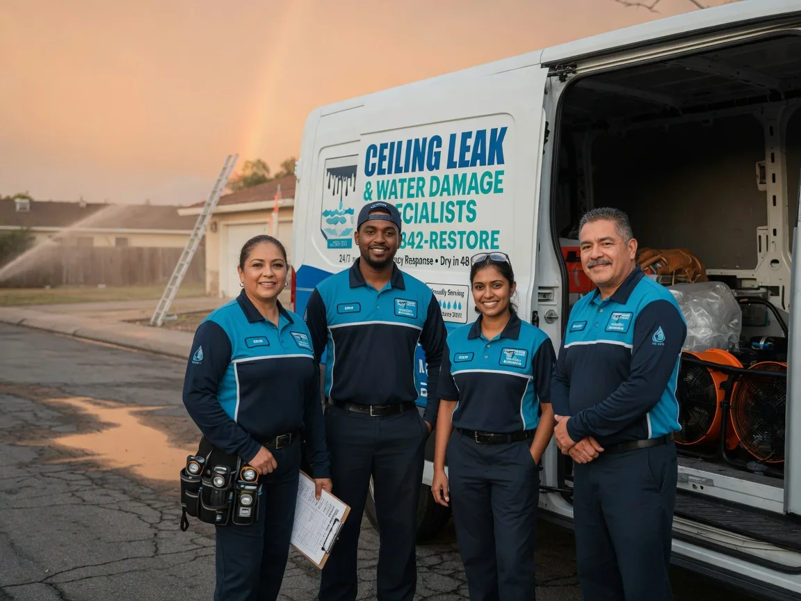 Ceiling Leak Cleanup company in Miles, TX