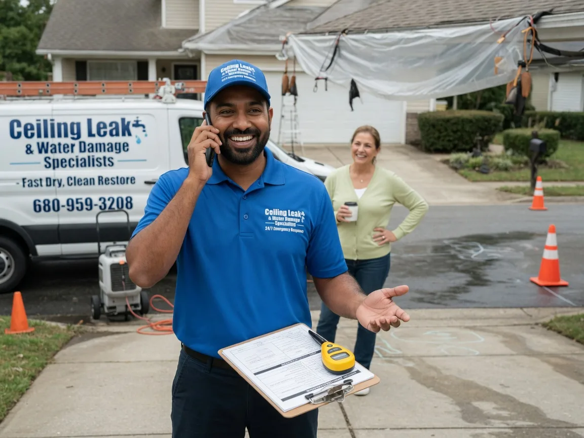 Ceiling Leak Cleanup Miles, TX FAQs